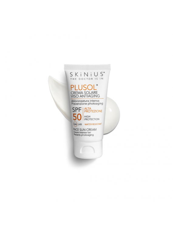 PLUSOL Face Sun Cream Antiaging SPF50